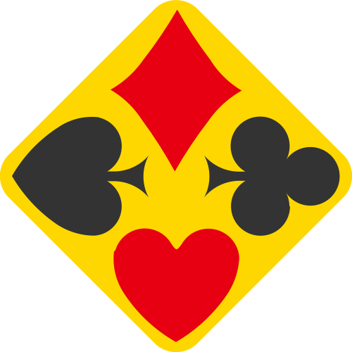彩色扑克矢量logo