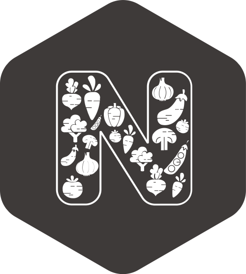 黑色六边形字母N矢量logo logo png