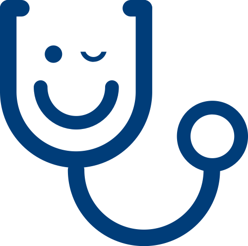 蓝色笑脸矢量logo logo png