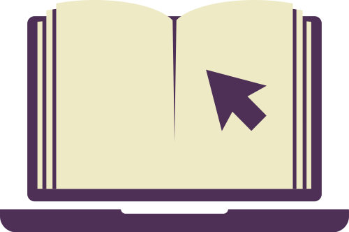 紫色书本矢量logo logo png