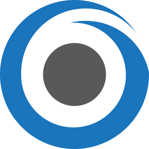 蓝色圆形矢量logo图标 logo png