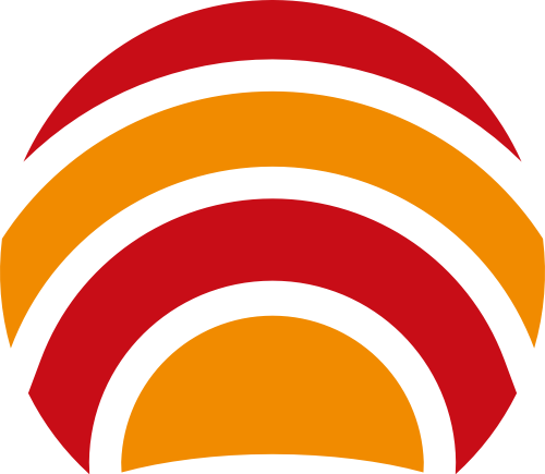 彩色圆形科技矢量logo