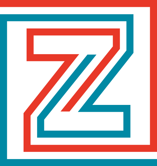 红蓝色字母Z矢量logo图标 logo png