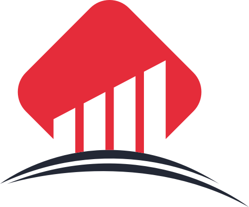 红色方形矢量logo图标 logo png