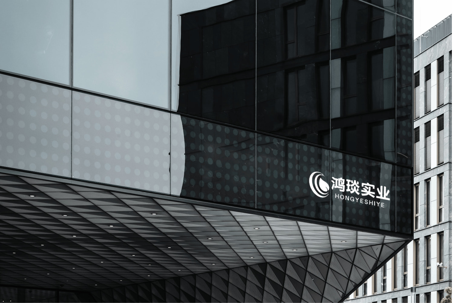 写字楼建筑公司logo效果 (1718026022) - AI设计师