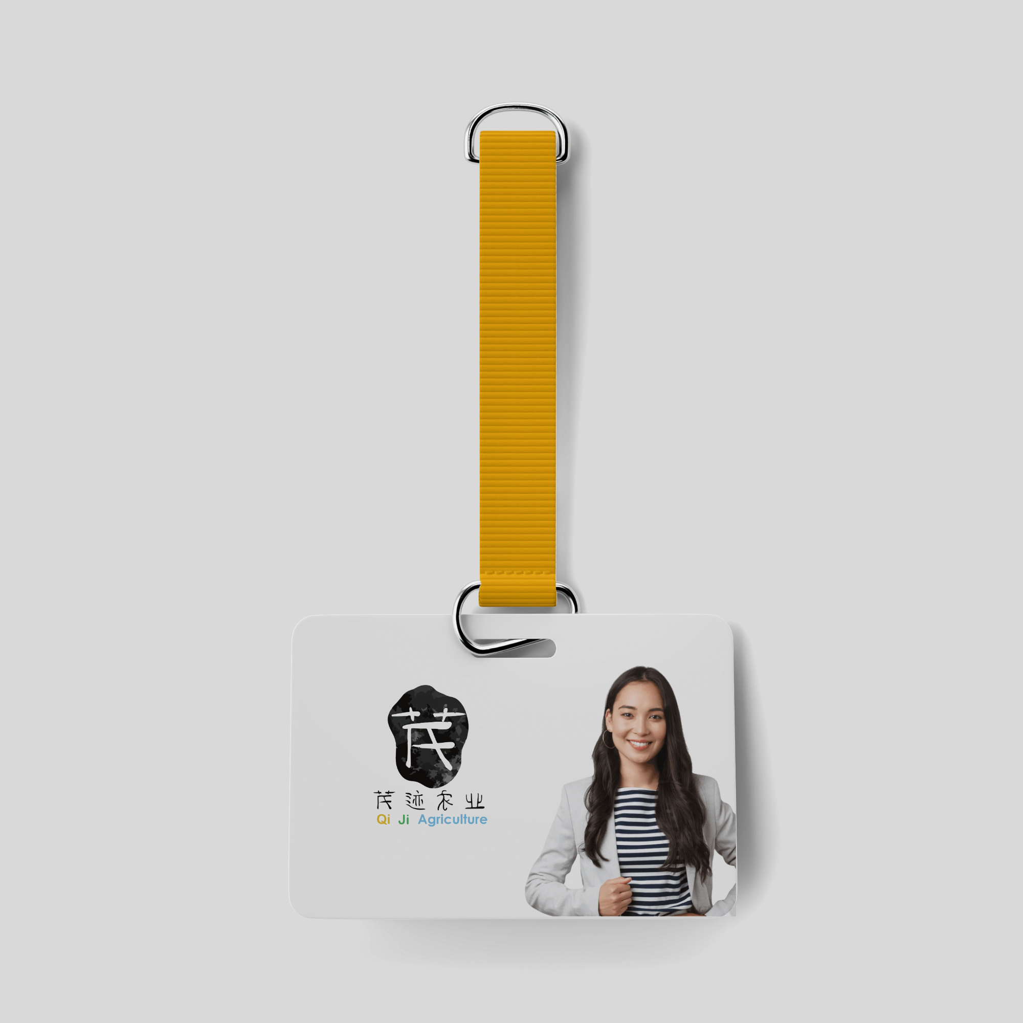 简约工牌logo样机 (1742778751) - AI设计师
