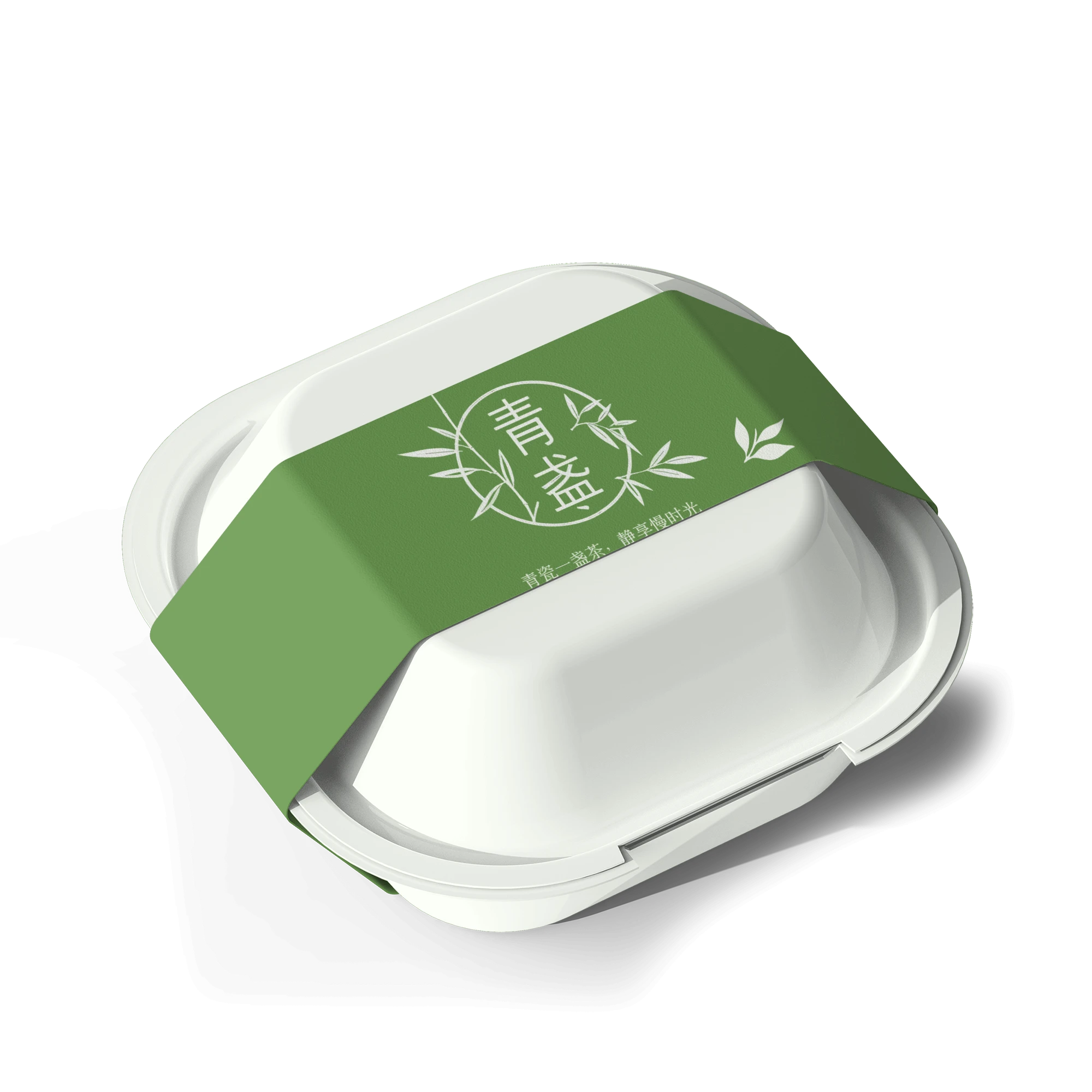 餐饮甜品烘焙打包盒logo样机 (1744191007) - AI设计神器