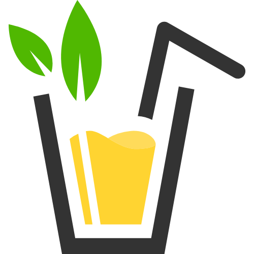 果汁饮品矢量图标 logo png