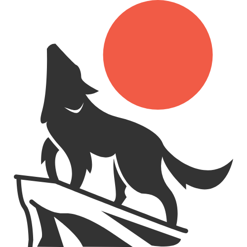 狼LOGO图标素材 - LOGO神器