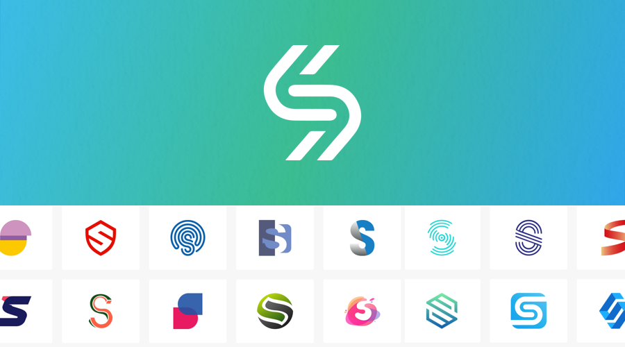 S字母Logo设计合集|教你在线生成字母S图标 - 标小智