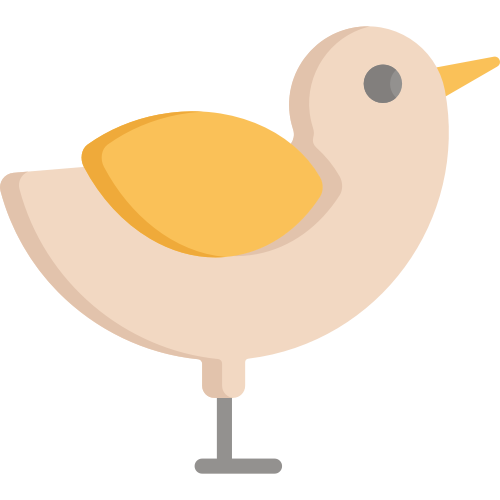 黄色小鸡矢量LOGO素材 logo png