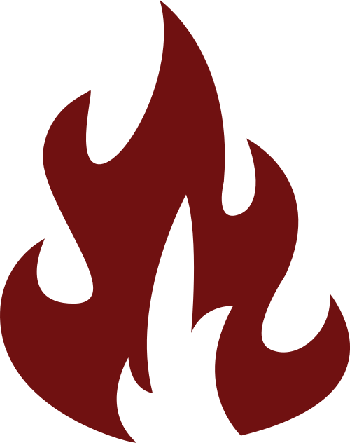 红色火焰矢量logo图标 logo png