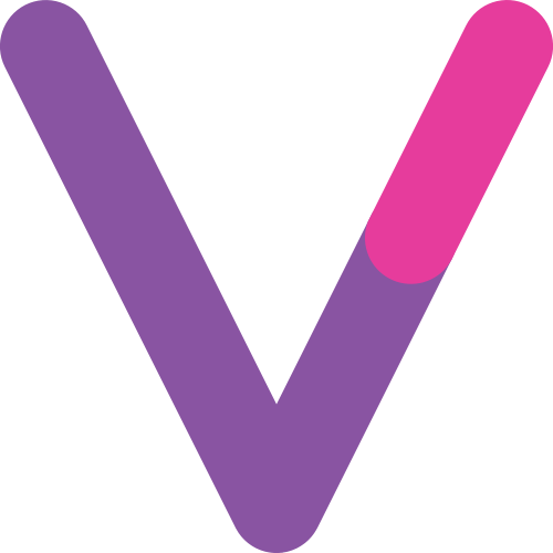 字母V双色logo素材图片 logo png