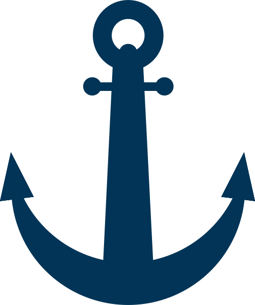 红色蓝色舵矢量logo图标LOGO图标素材 - 标小智