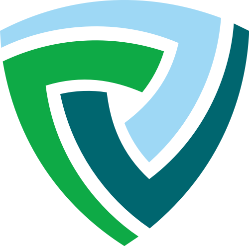 三角防护盾牌logo设计素材 logo png