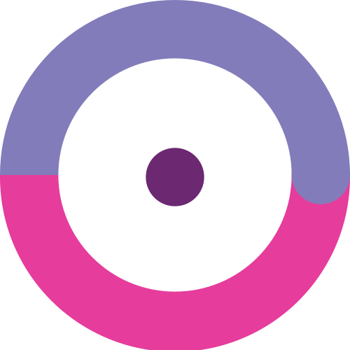 字母O双色logo设计素材 logo png