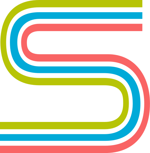 字母S三色矢量logo图片