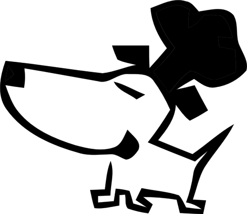 厨师狗矢量logo素材 logo png
