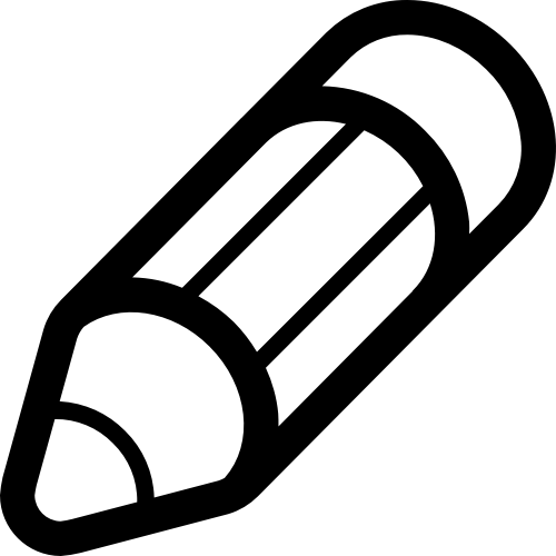 卡通铅笔矢量logo图标 logo png
