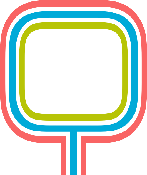 字母Q三色矢量logo图片 logo png