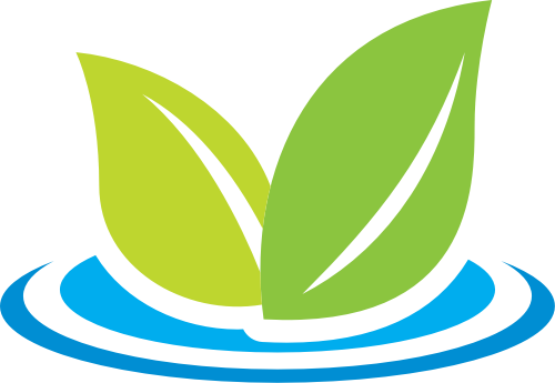 自然树叶补水美容spa相关logo设计素材