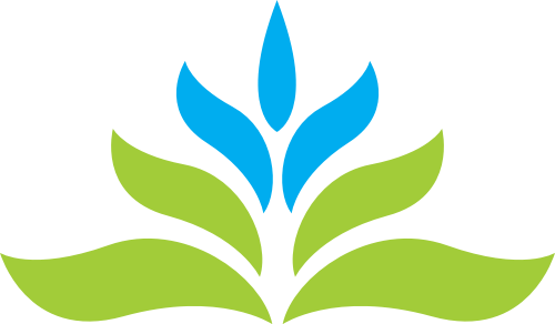 自然植物矢量logo图标