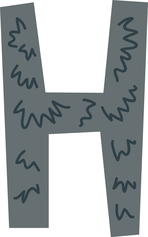 刺猬字母H可爱动物矢量logo图标 logo png