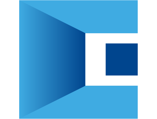 三维字母C立体建筑空间感Logo图标 logo png