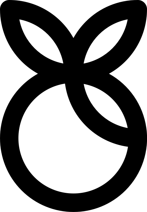 水果橙子矢量图形 logo png