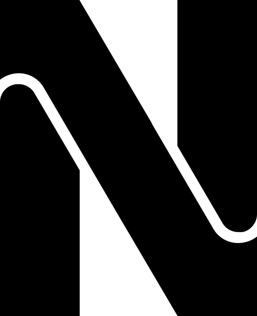 字母N矢量图形 logo png