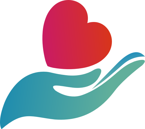 公益爱心与手呵护图标 logo png