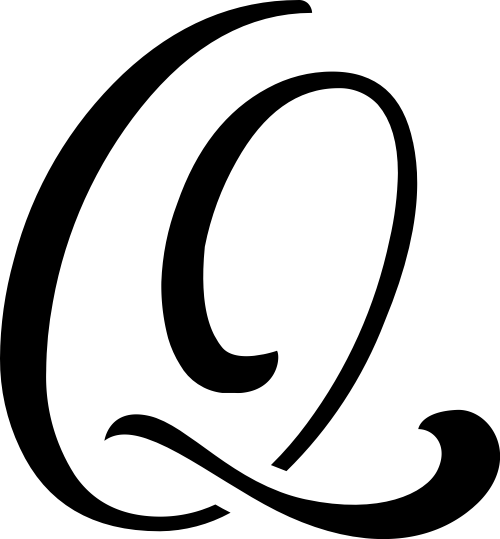 字母Q矢量图标 logo png