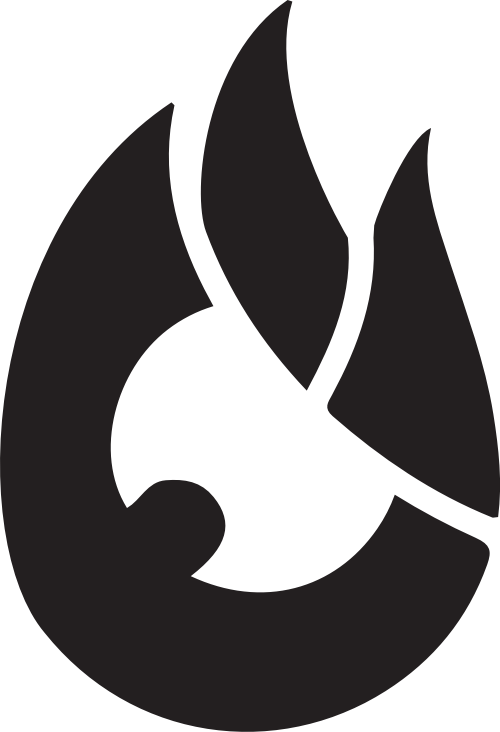 火的卡通形象矢量图形元素 logo png