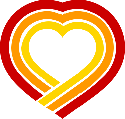 爱心矢量logo图形 logo png