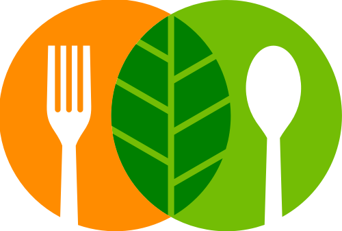 绿色健康餐饮矢量logo图形素材 logo png