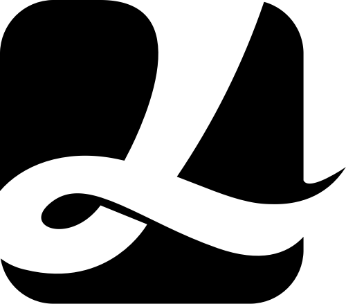方形字母L矢量图标 logo png