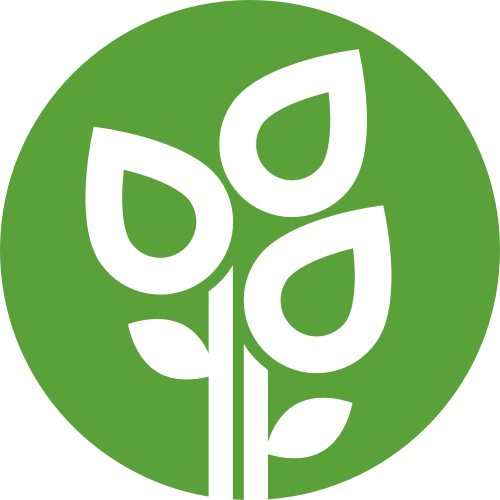绿色健康植物花朵矢量图标素材 logo png