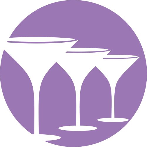酒吧酒杯鸡尾酒logo图标素材