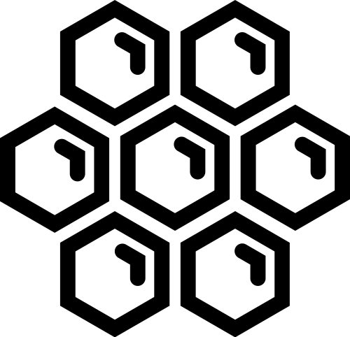 蜜蜂蜂浆蜂巢健康养生logo图标素材 logo png