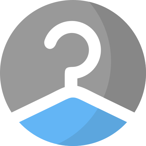 圆形衣架服装服饰店铺矢量图标素材 logo png