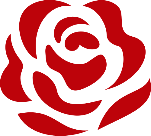 块状玫瑰花花卉花朵花店矢量图标素材 logo png
