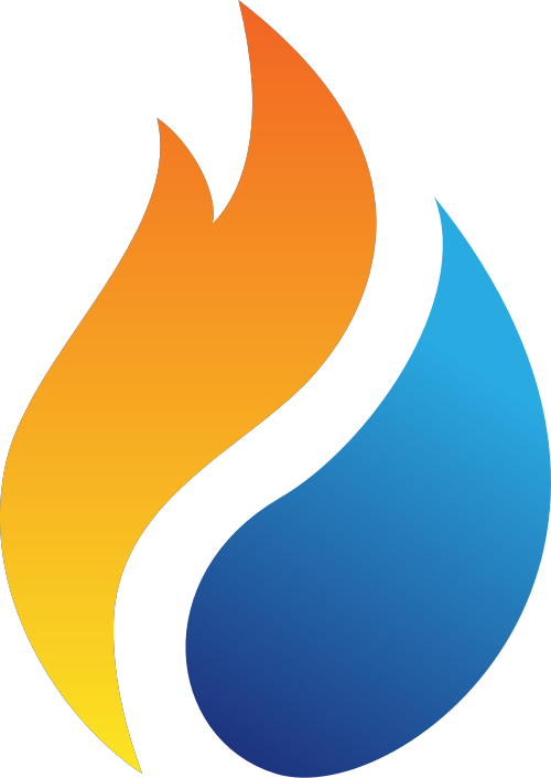 渐变火焰汽车汽油能源化工矢量图标素材 logo png