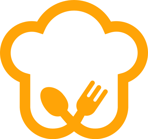 餐饮厨师帽勺子叉子美味logo logo png