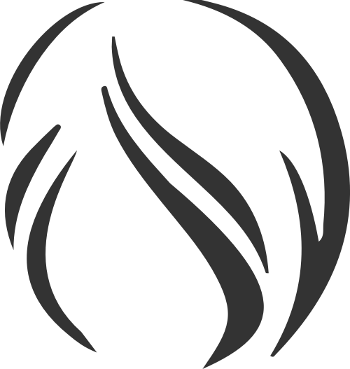 简约抽象美容美发女生发型矢量图标素材 logo png