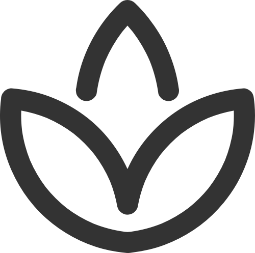 简约线条休闲养生水疗spa花朵矢量图标素材 logo png