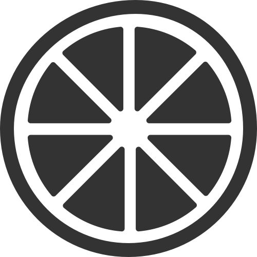 几何拼接水果柠檬矢量图标素材 logo png