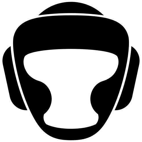 跆拳道拳击空手道头盔矢量logo图形 logo png