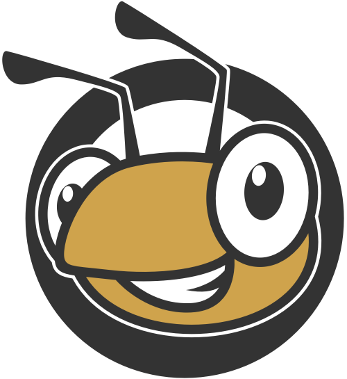 可爱卡通小蚂蚁logo图标素材 logo png