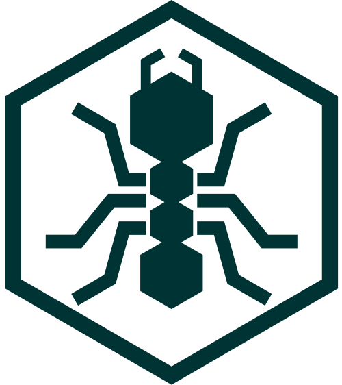六边形蚂蚁logo素材图片 logo png