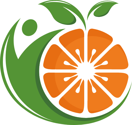 橙子创意矢量logo